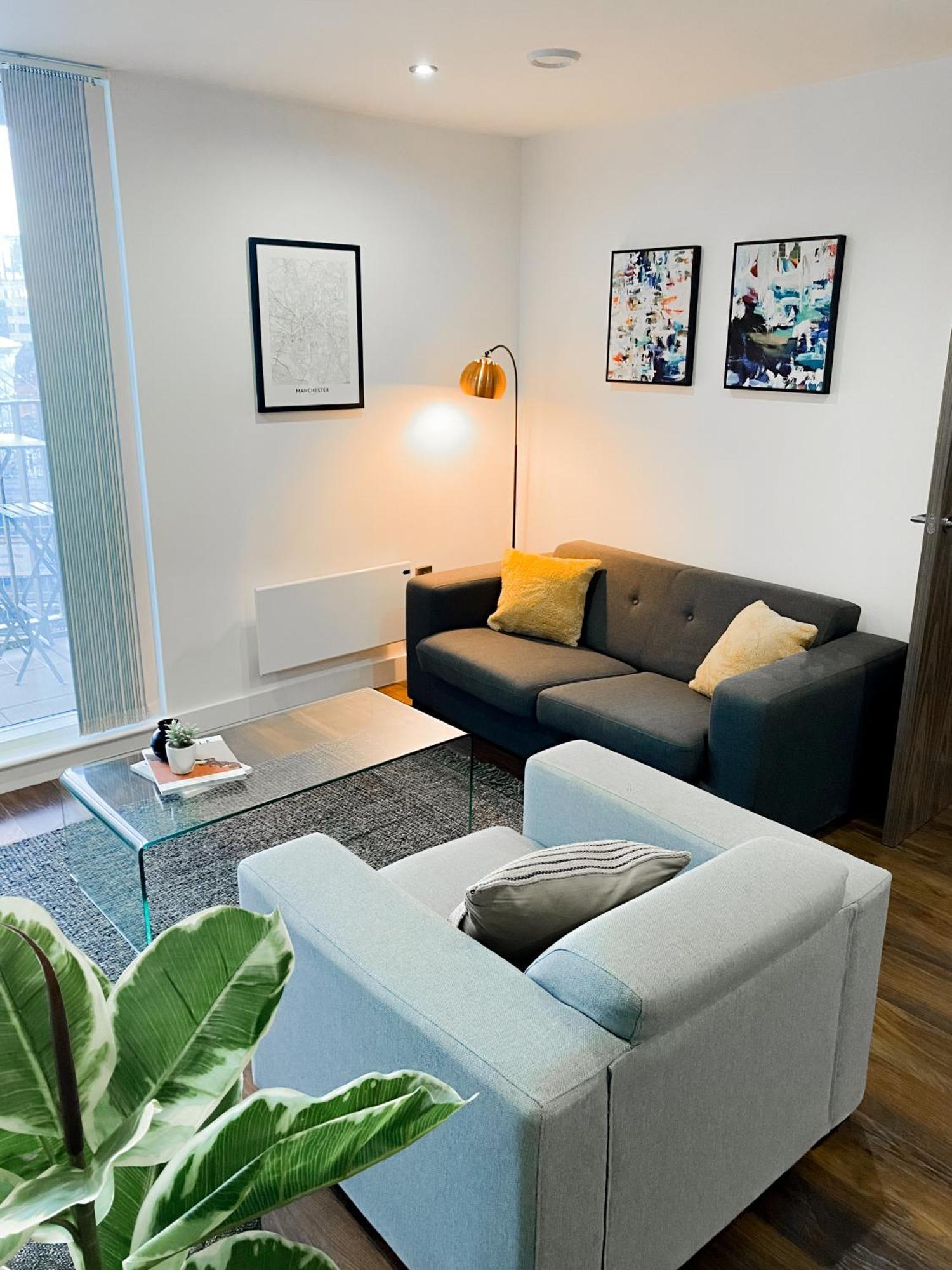 The Panda - Modern 2 Bedroom Apt In Manchester City Centre Экстерьер фото